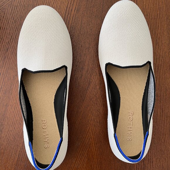 Rothy's The Lounge Loafer in Vanilla - Picture 1 of 4